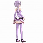 結月ゆかり　キオ式MMDモデル6　Windows100% 3月号　（晋遊舎様より）