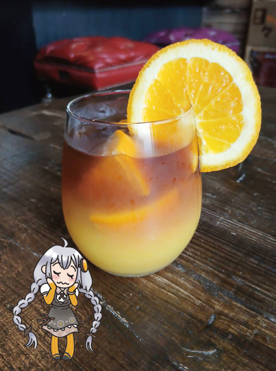 未来のあかりちゃんの和製カルーアオレンジ（アルコール）